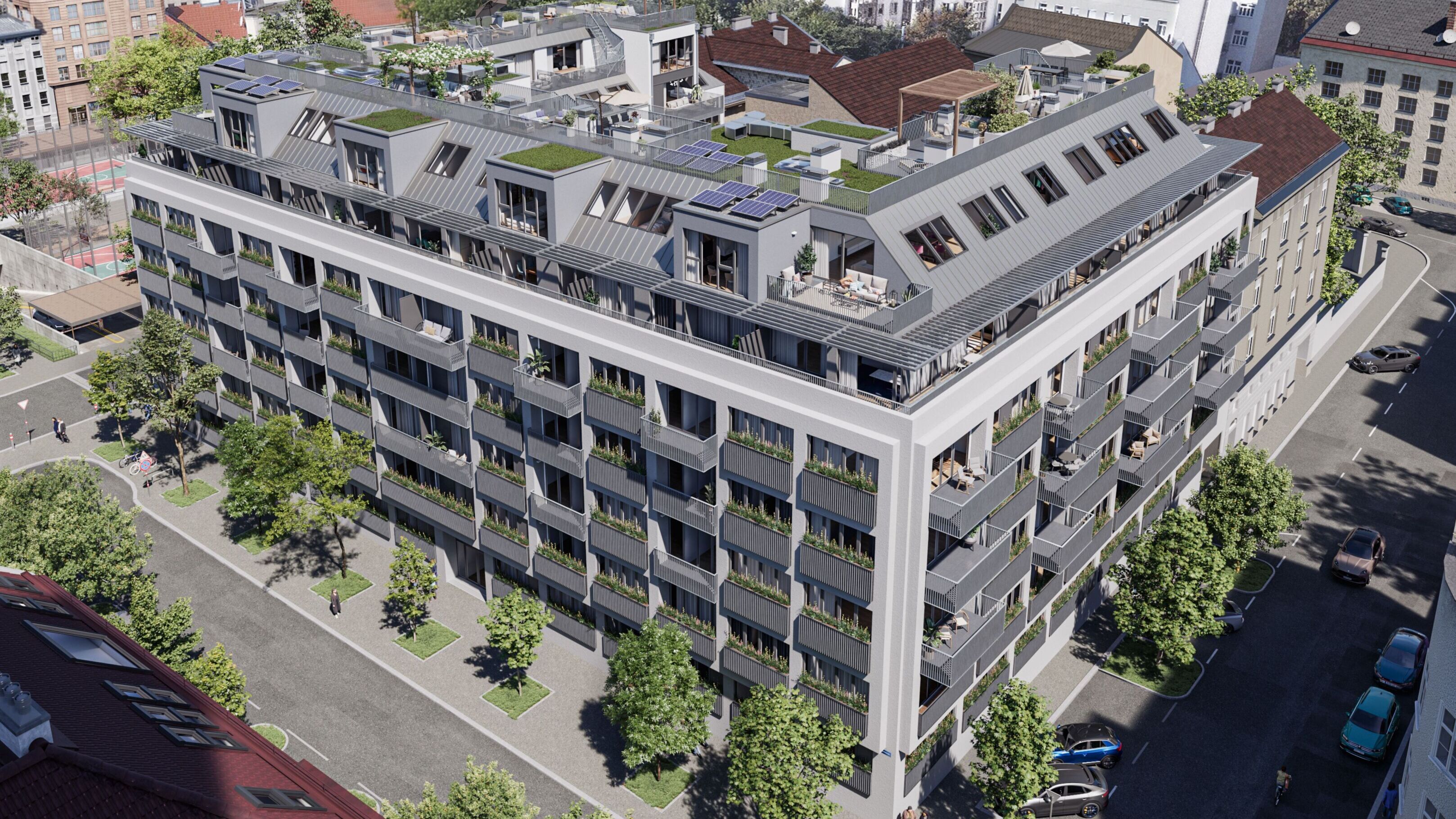 Herbststraße 6-10 | Vogelperspektive