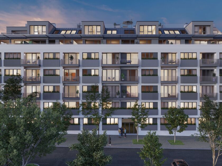 Herbststraße 6-10 | Außenvisu | Nacht