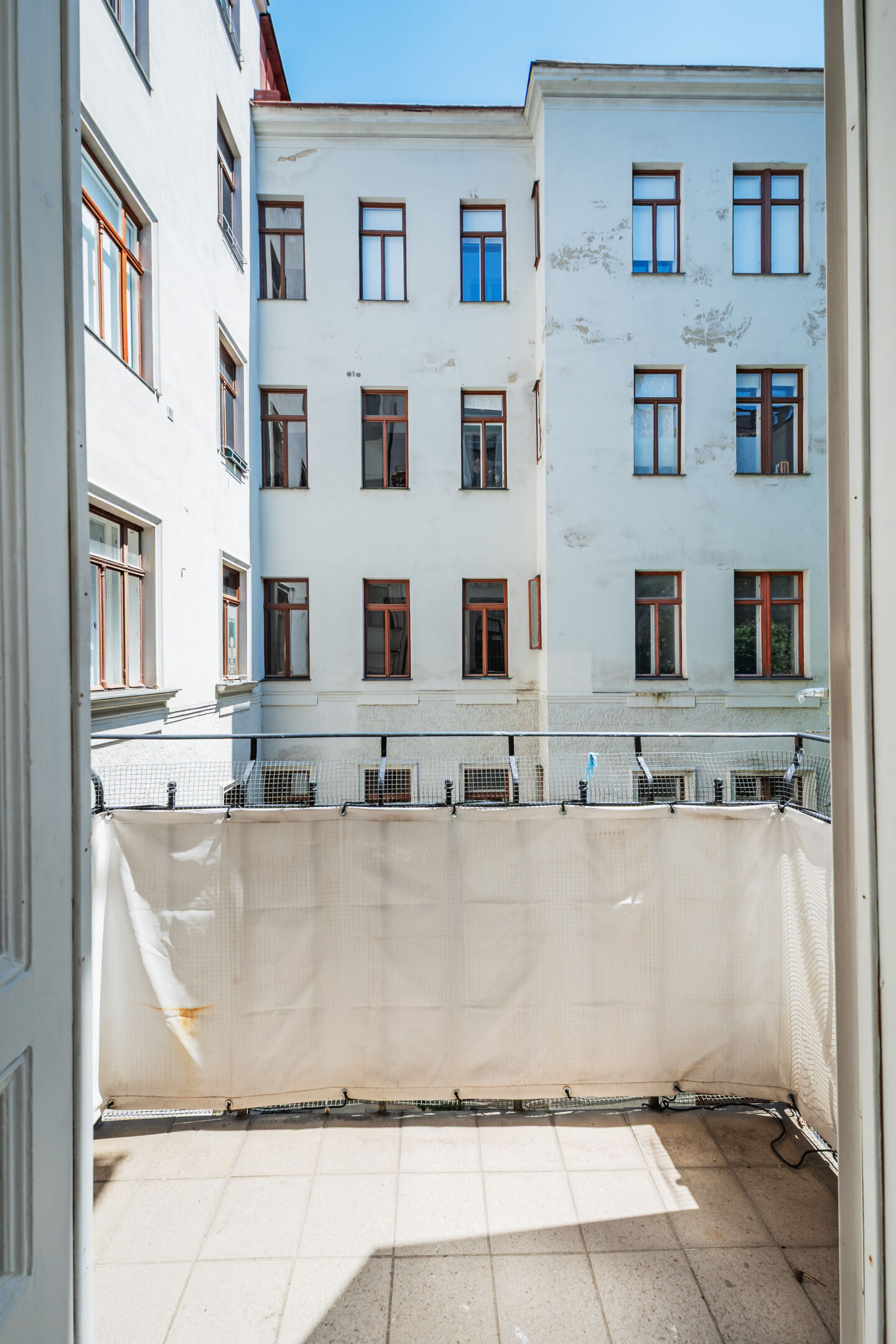 Balkon im Innenhof