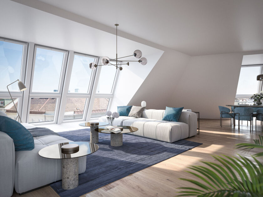 The Legacy | Wohnraum Dachgeschoss