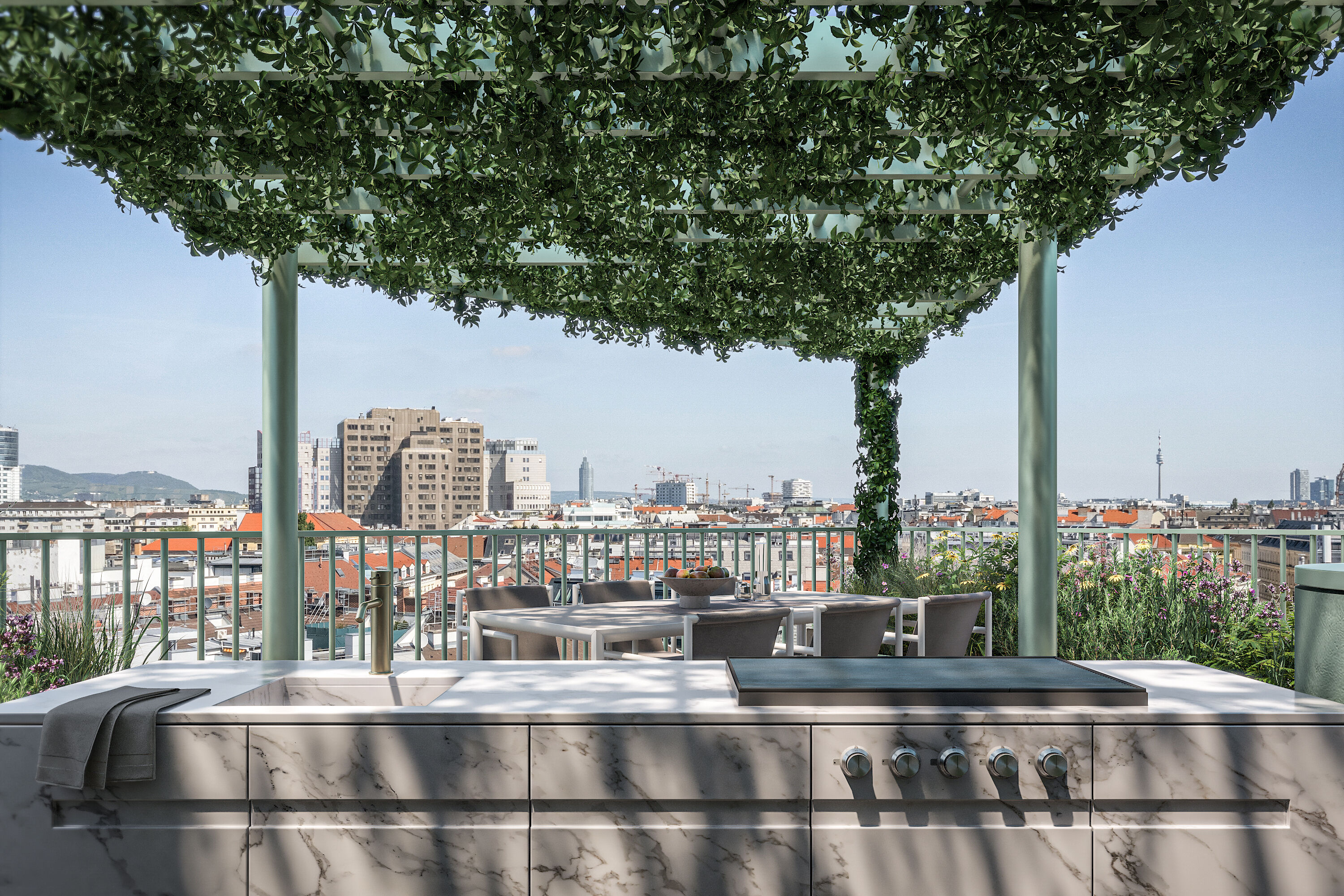 Dachterrasse | Outdoorküche