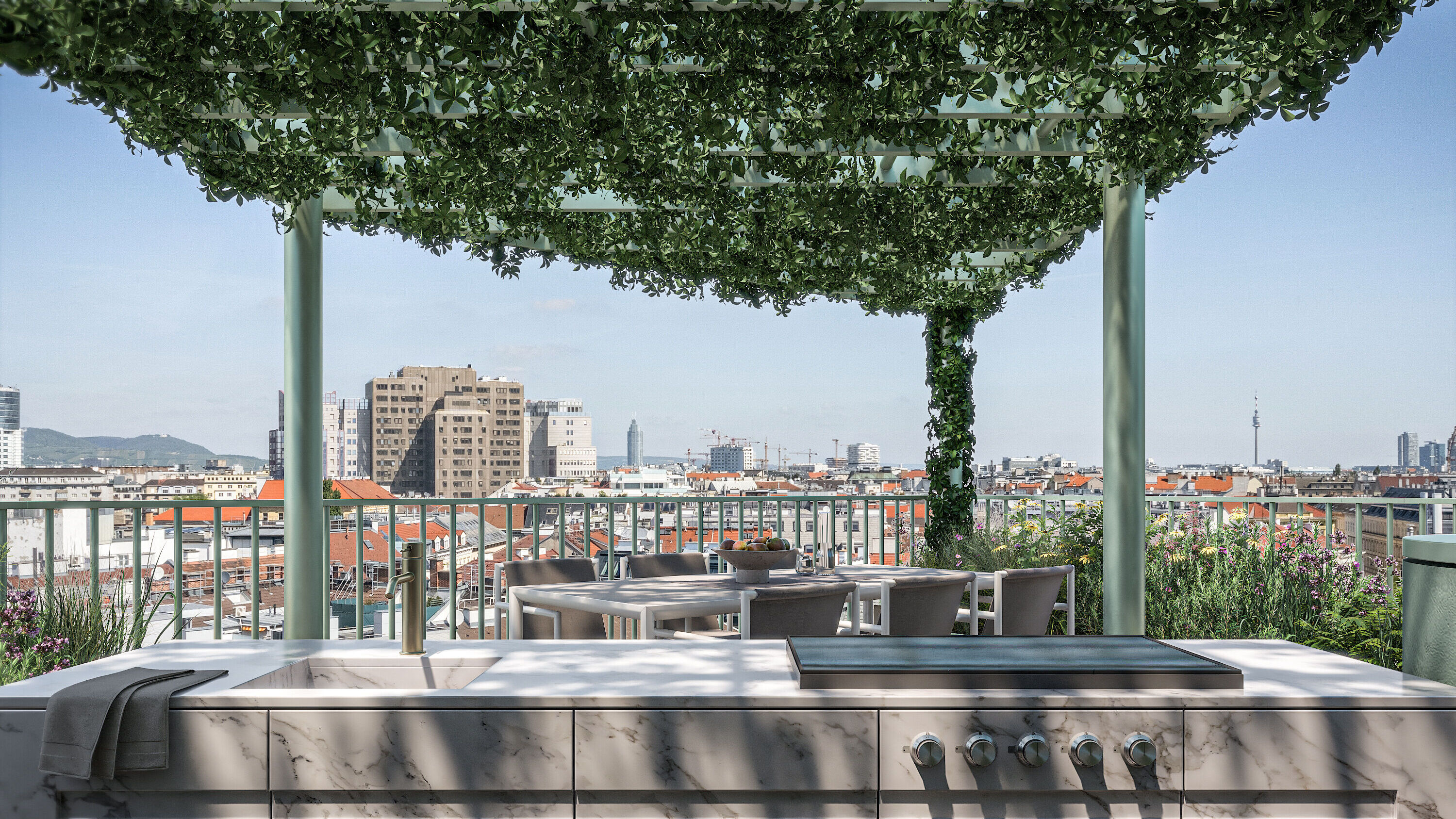 Dachterrasse | Outdoorküche