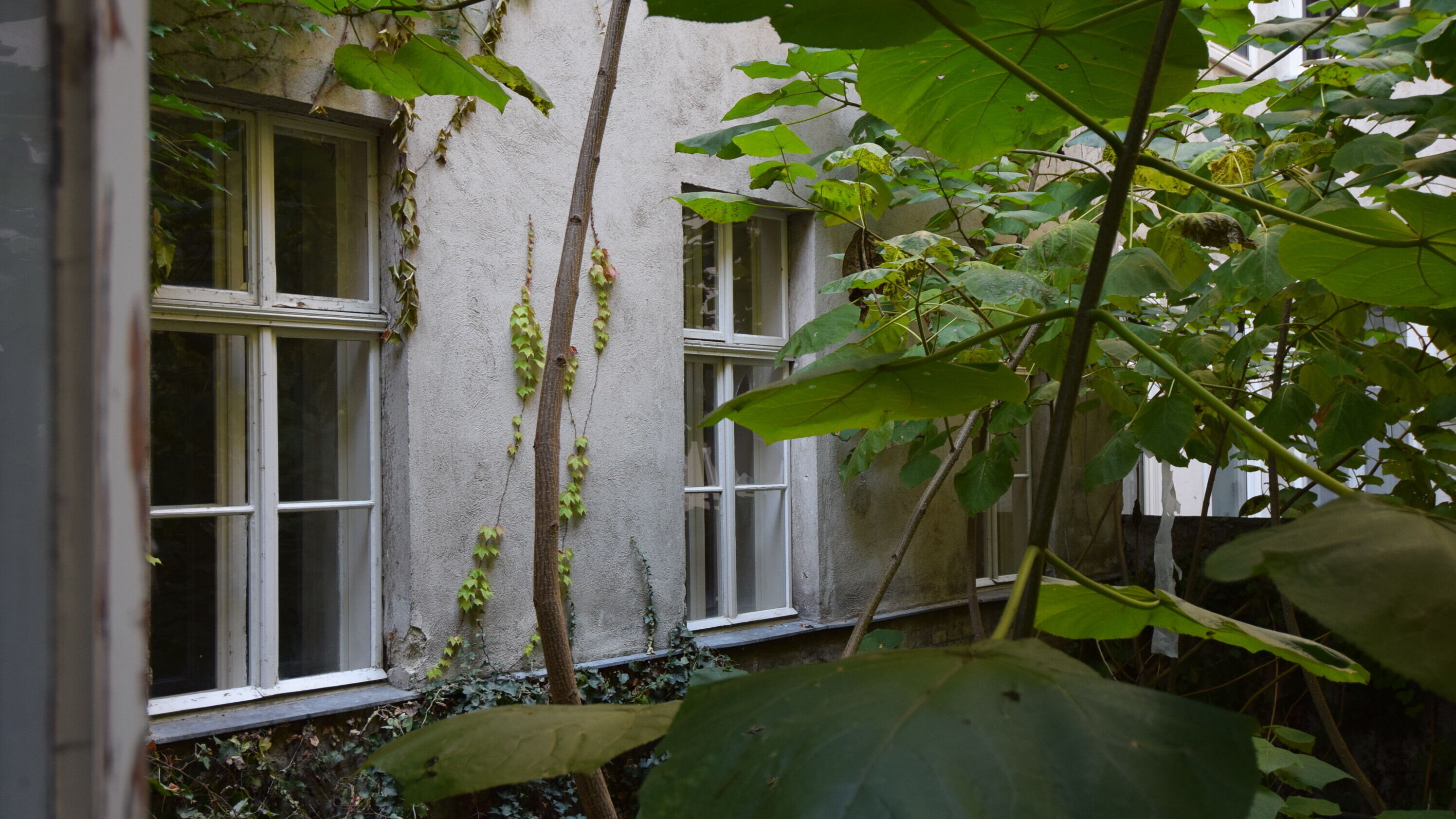 Innenhof zwischen den Trakten