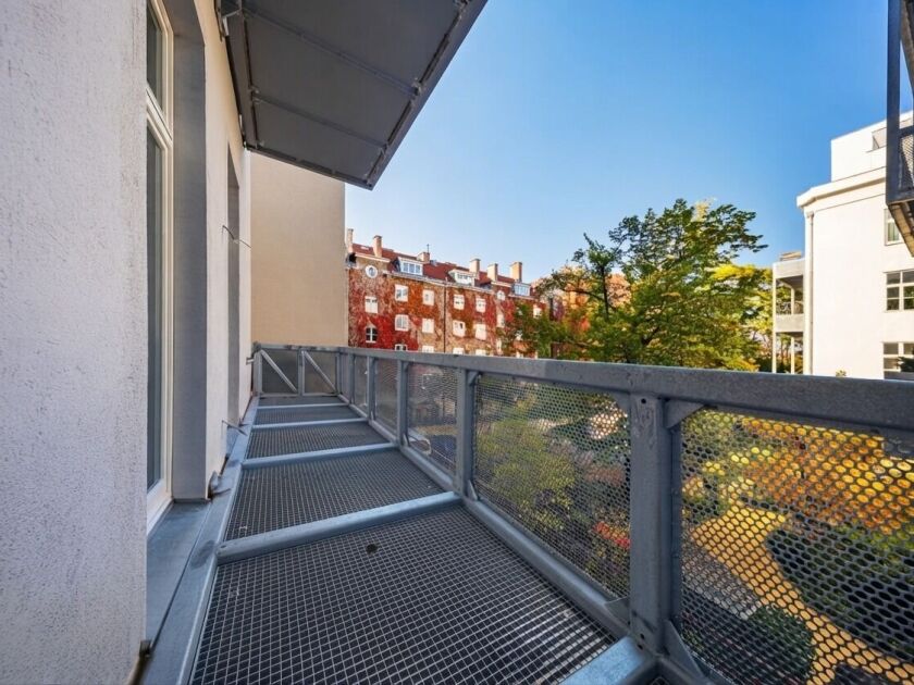 Balkon in Fertigstellung