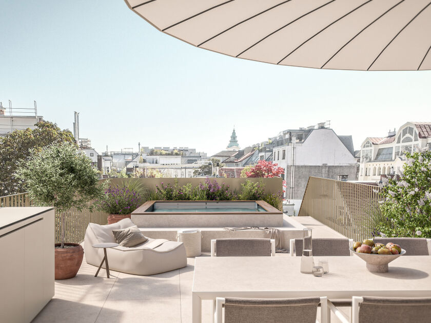Terrassenansicht
