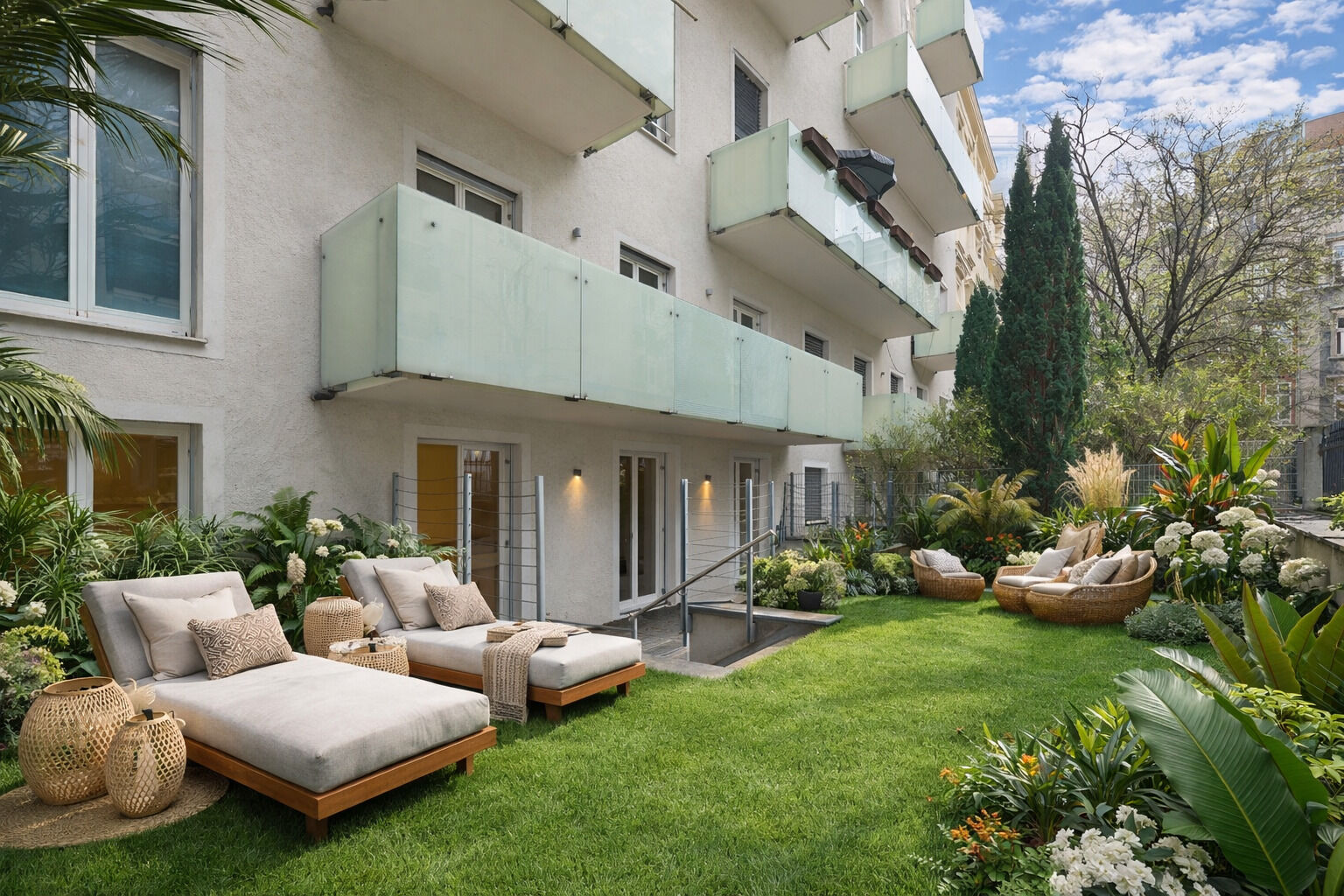 Garten KI-Gestaltungsvorschlag 1