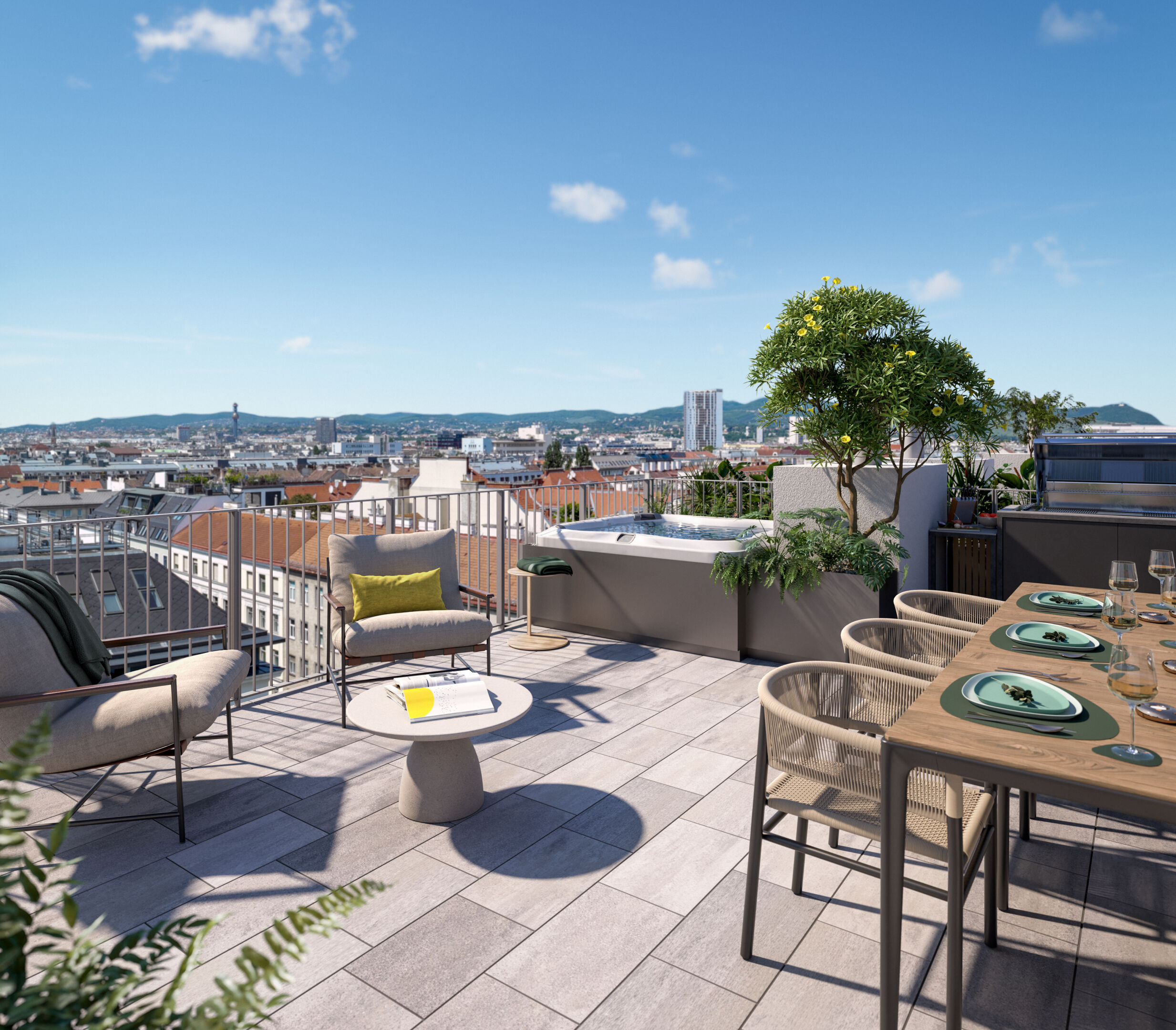 Traisengasse 20-22 | Dachterrasse