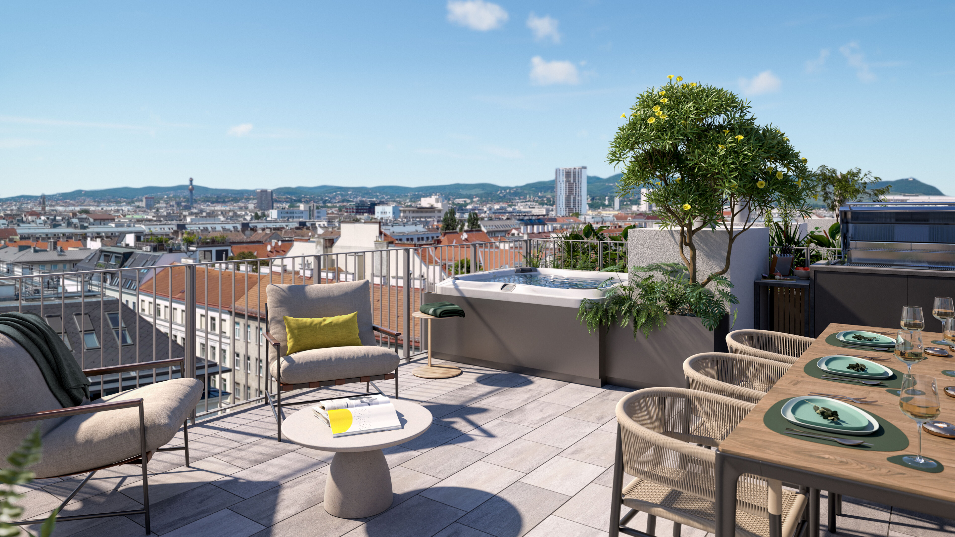 Traisengasse 20-22 | Dachterrasse